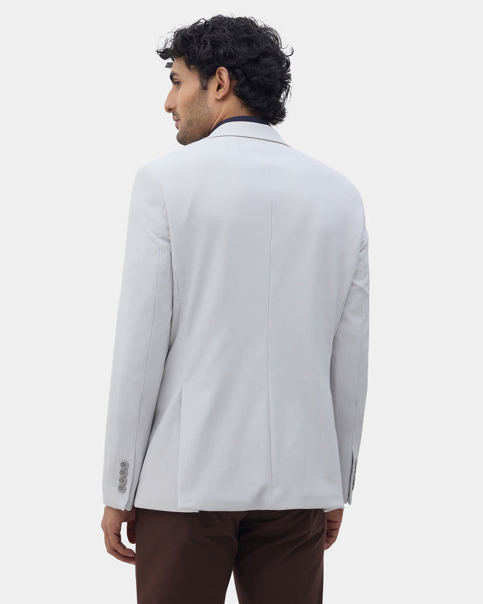 Grey Stripe Blazer - Batista