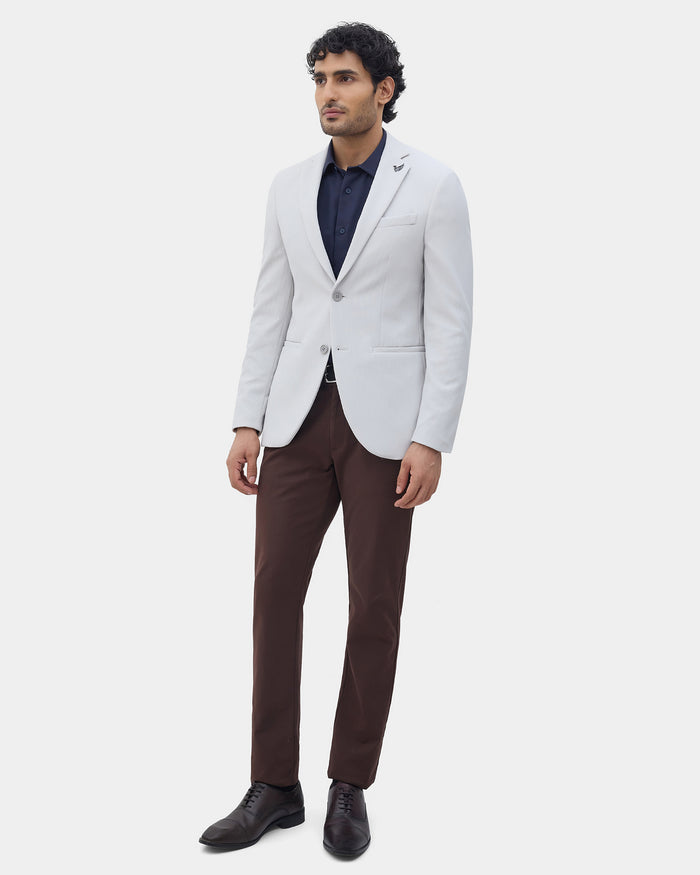 Grey Stripe Blazer - Batista