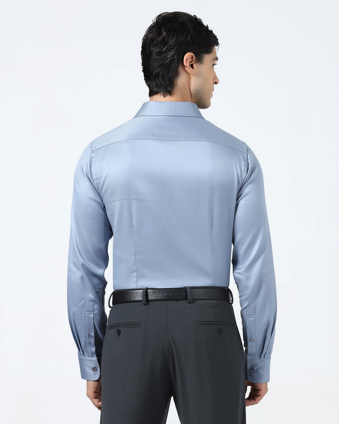 Grey Textured Shirt - Aspen