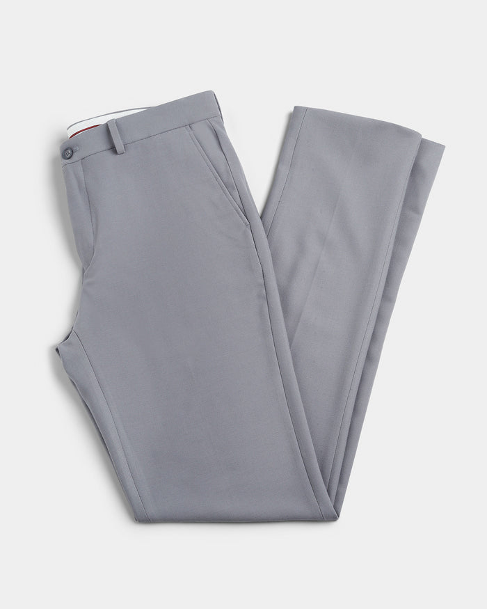 Grey Textured Trouser - Jona