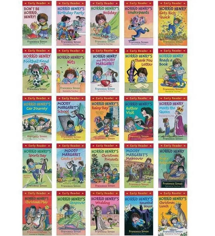 Horrid Henry Early Readers (25 Book Set)