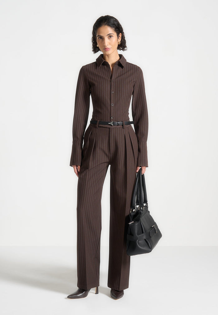 julie-pinstripe-twin-pleat-tailored-trousers-brown