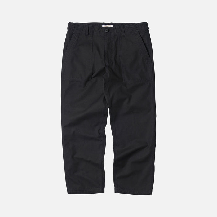JUNGLE CLOTH FATIGUE PANT - BLACK
