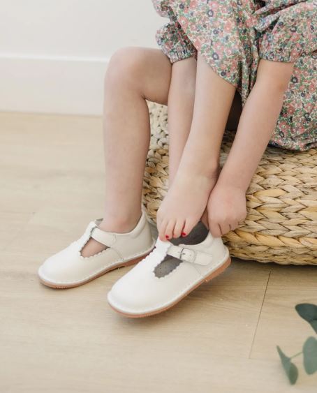 Kids' Selina Scalloped T-Strap