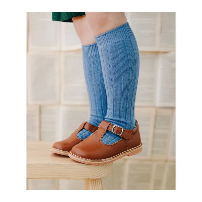 Kids' Selina Scalloped T-Strap