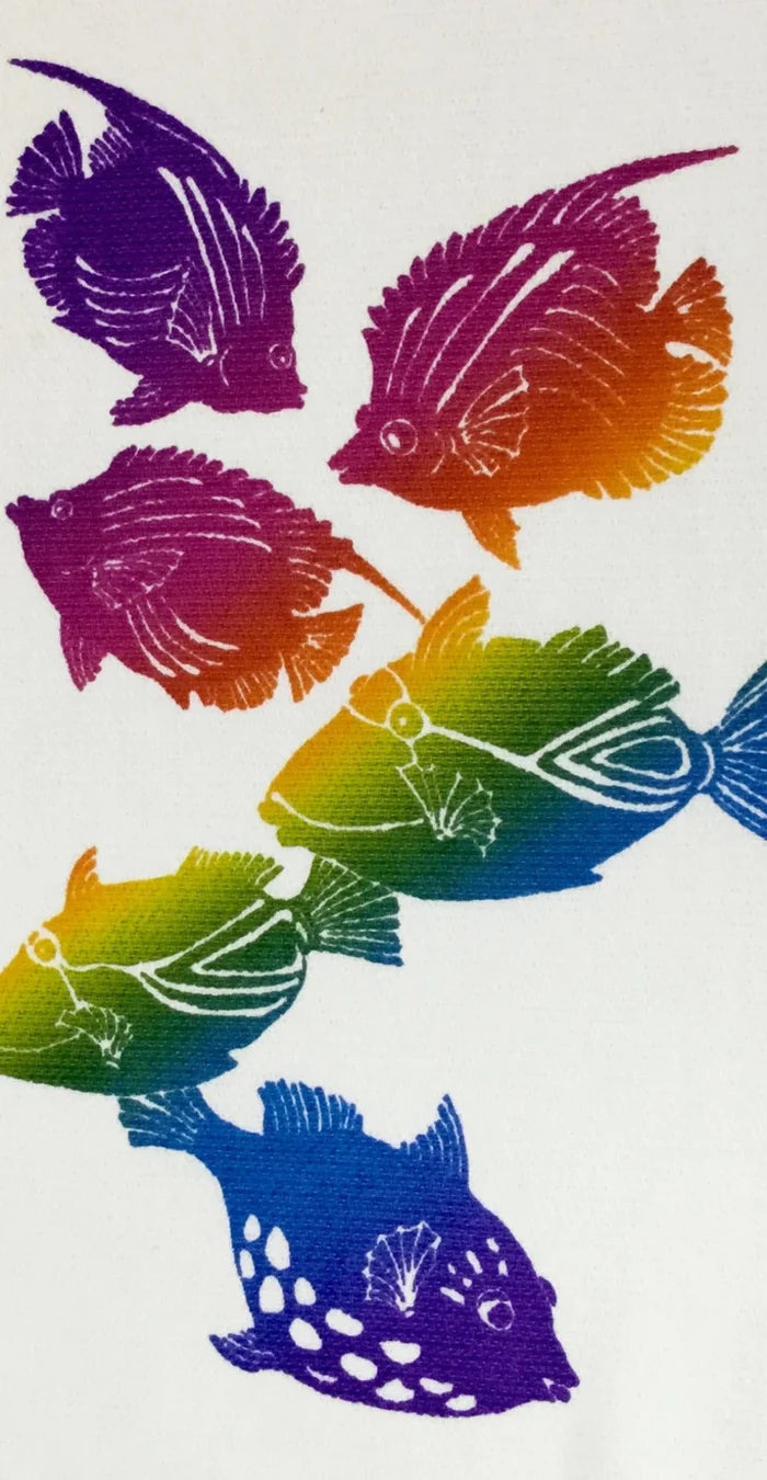 Kitchen Towel in Reef Fish
