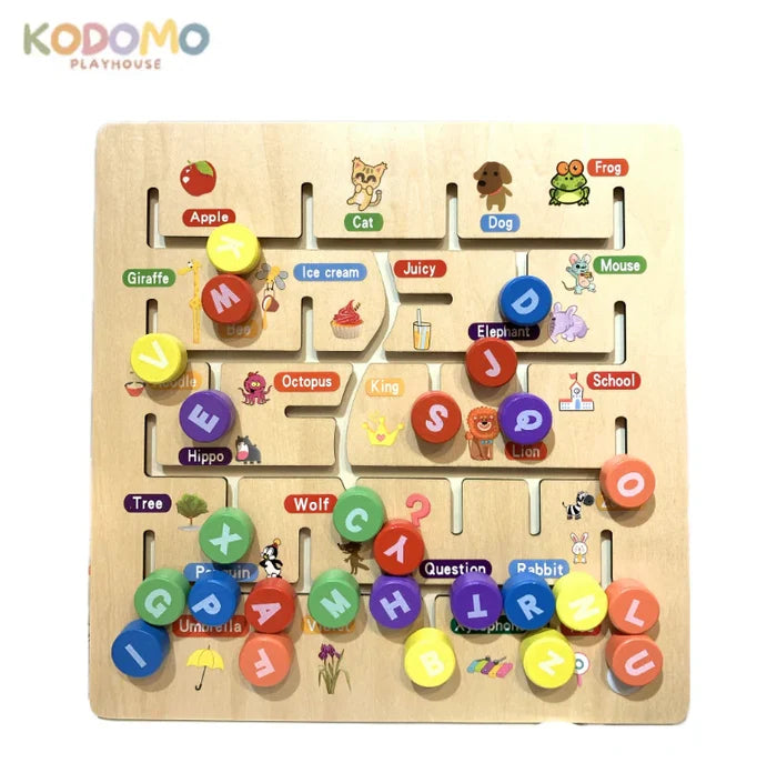 Kodomo Playhouse Alphabet Matching Game