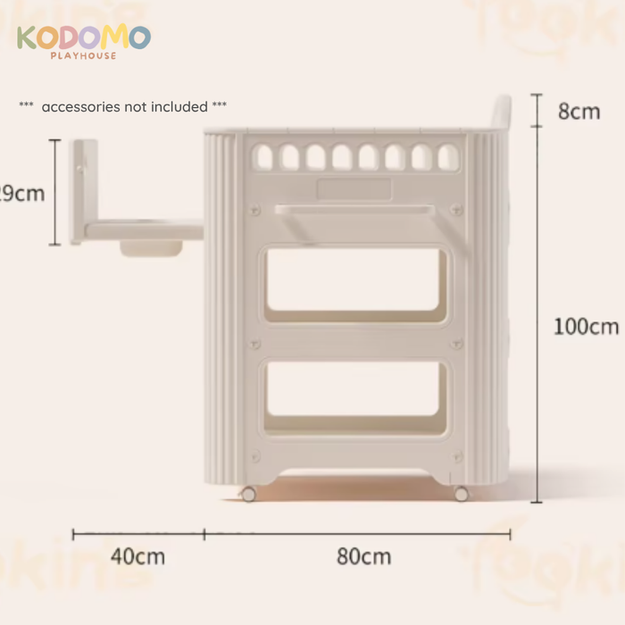 Kodomo Playhouse Changing Table V2