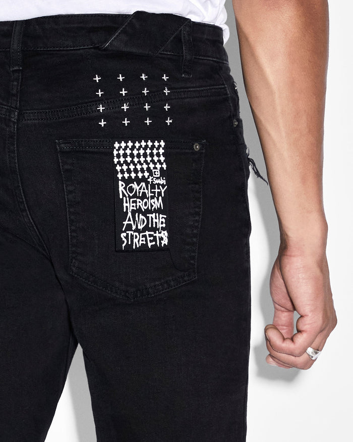 KSUBI - CHITCH BONEYARD BLACK JEANS - Clique Apparel