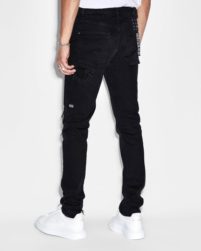 KSUBI - CHITCH BONEYARD BLACK JEANS - Clique Apparel