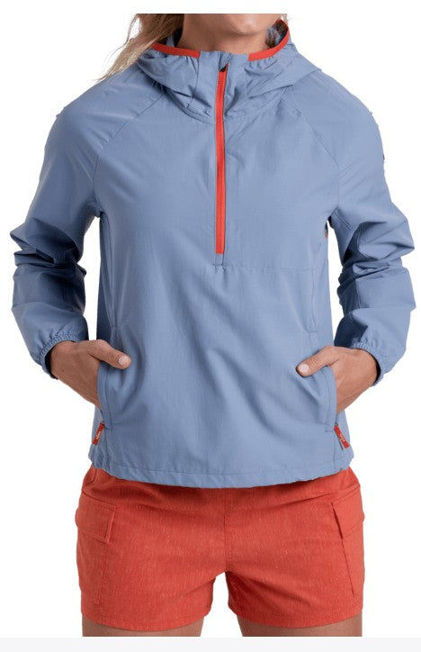 KUHL WOMENS WANDER 1/2 ZIP HOODIE