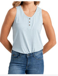 KUHL WOMENS WILLA HENLEY TANK TOP