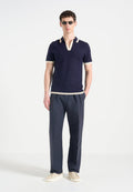 contrast-detail-knit-polo-shirt-navy