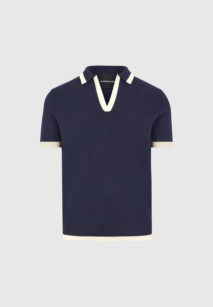 contrast-detail-knit-polo-shirt-navy