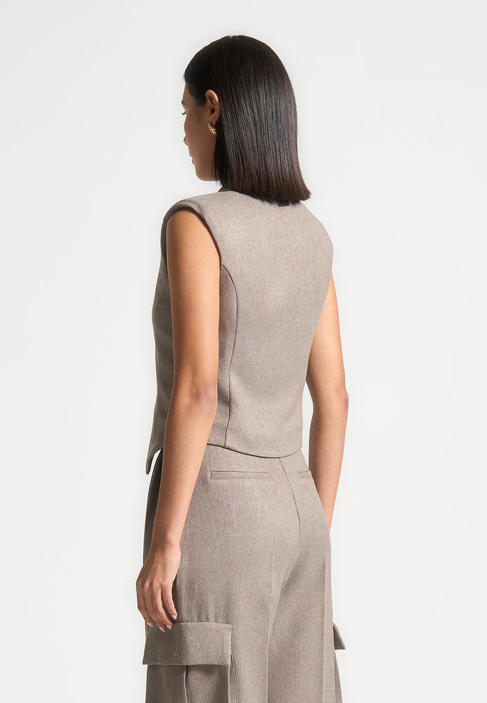 laurence-textured-tailored-wrap-waistcoat-taupe