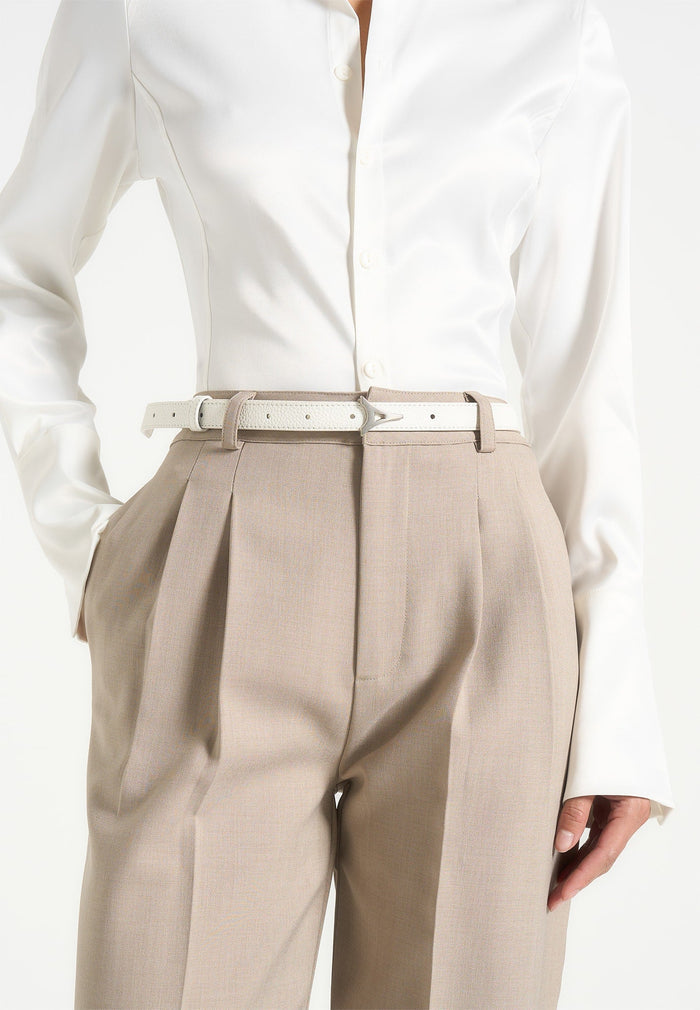 leonie-eiffel-slim-leather-belt-white
