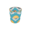 Les Ottomans Sea Blue & Gold Tumblers - 4"