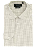 Liberty Business Beige Gingham Shirt