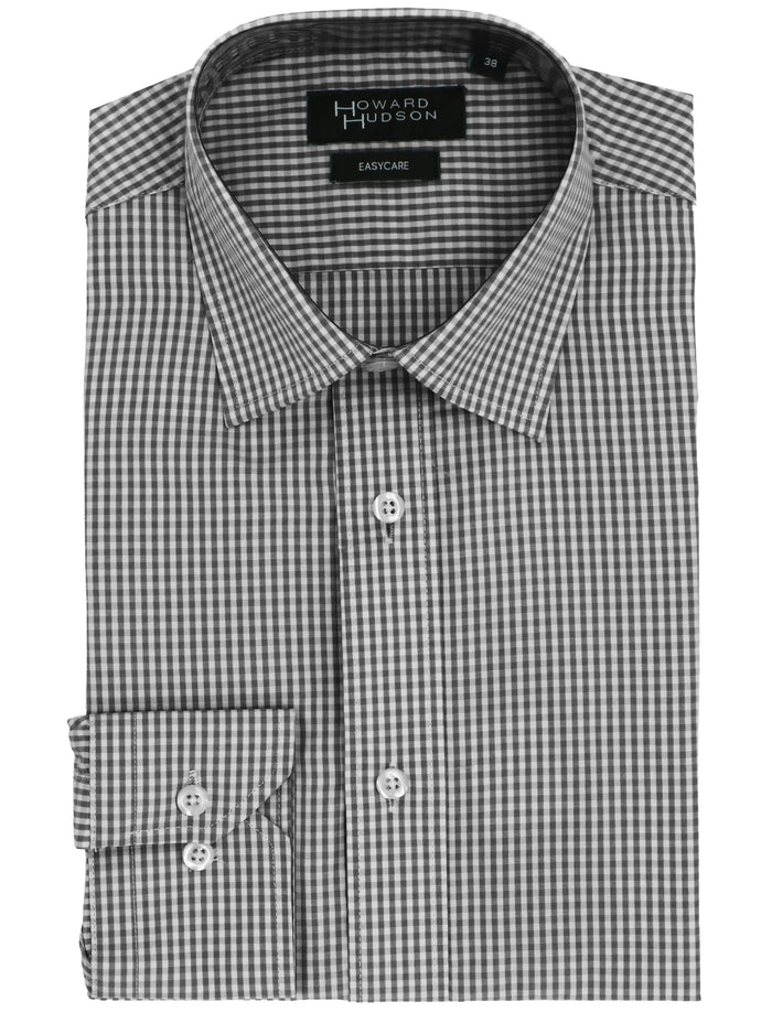 Liberty Business Black Gingham Shirt