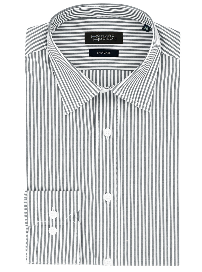 Liberty Business Grey Striped Shirt