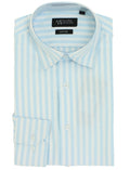 Liberty Casual Blue Striped Summer Shirt