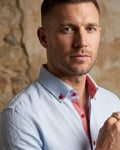 Light Blue Linen Long Sleeve Shirt
