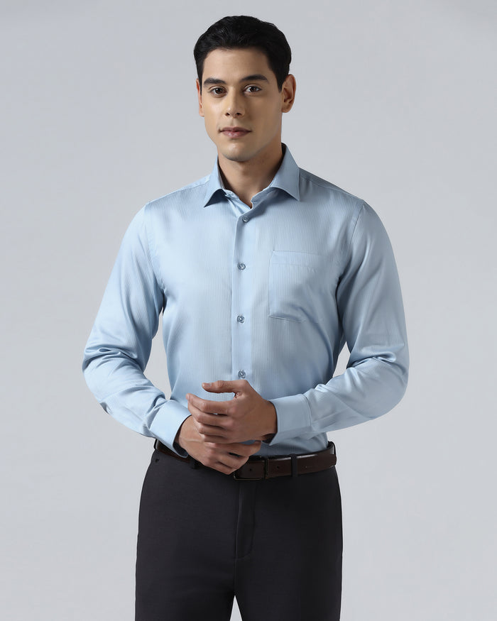 Light Blue Stripe Shirt - Syros
