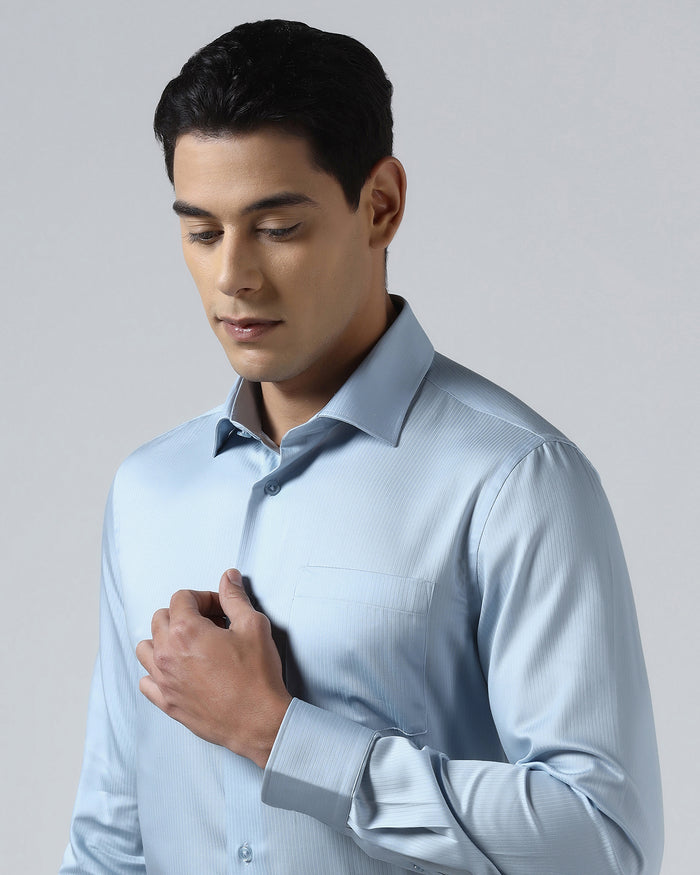 Light Blue Stripe Shirt - Syros