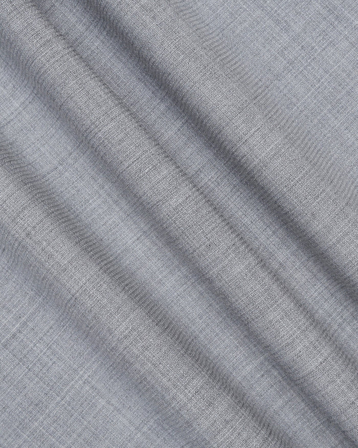 Light Grey Luxe Solid Trouser - Mike