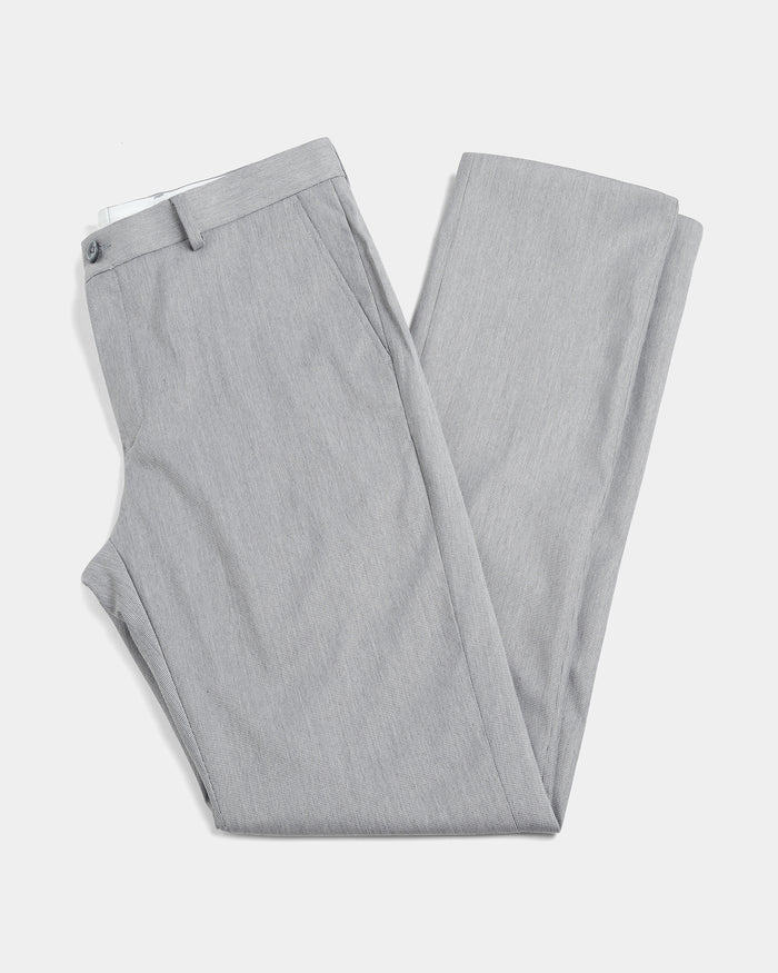 Light Grey Solid Trouser - Andre