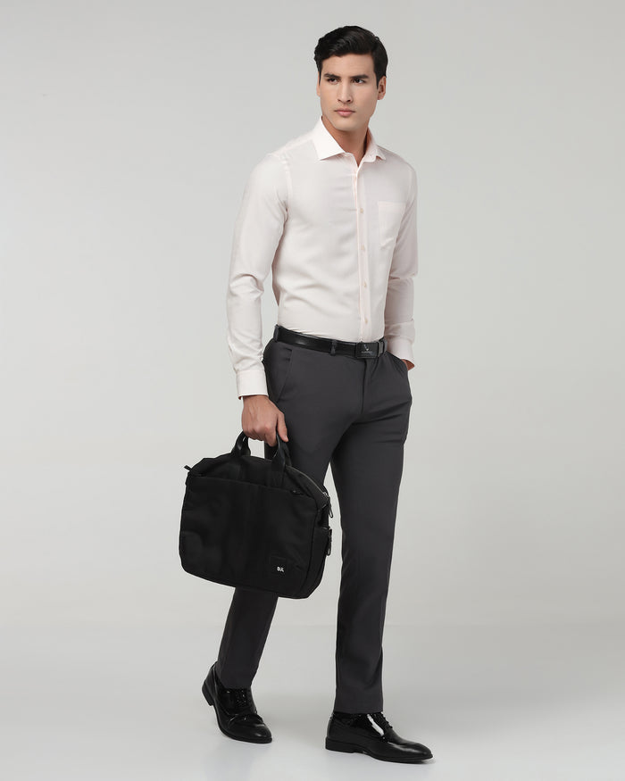Light Pink Non Iron Textured Shirt - Reform E