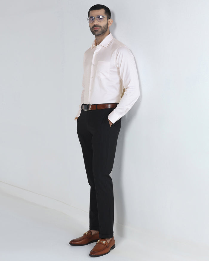 Light Pink Unwrinkle Textured Shirt - Easton