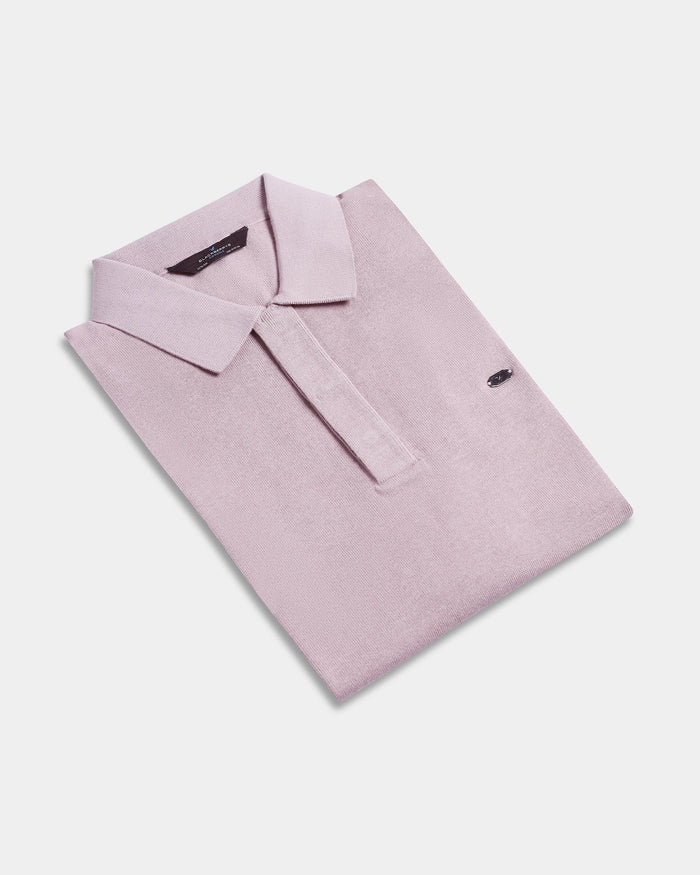 Lilac Solid Polo - Thomas