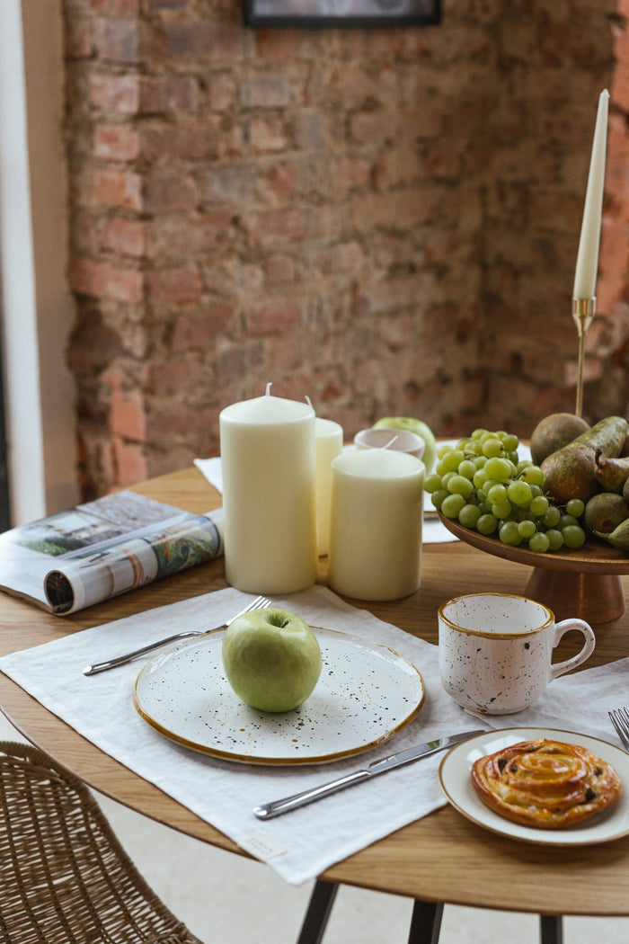 Linen Placemats, Set Of 2, White