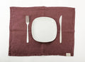 Linen Placemats, Set Of 2, Woodrose