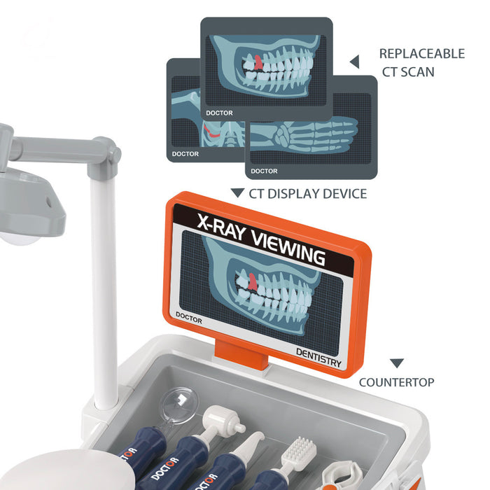 Little Fat Hugs Dental Clinic Medical Trolley Play Set