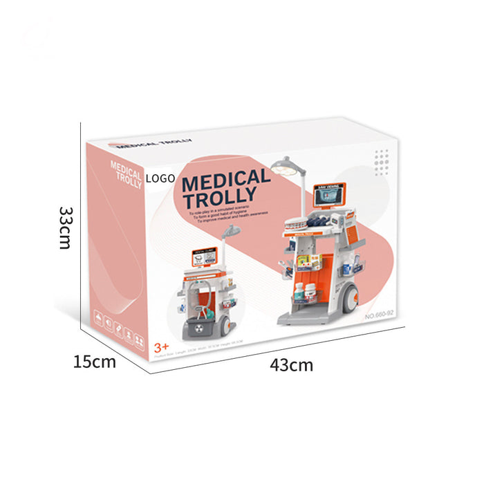 Little Fat Hugs Dental Clinic Medical Trolley Play Set