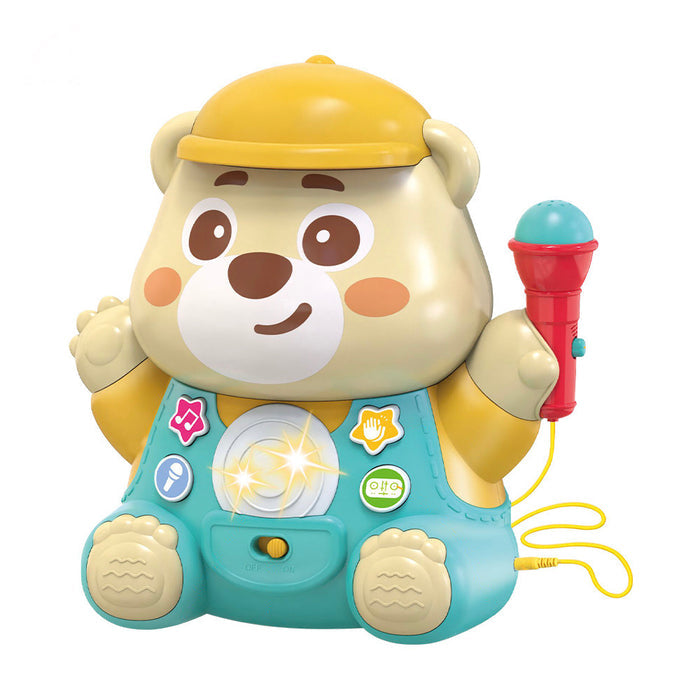 Little Fat Hugs Karaoke Bear Microphone Toy