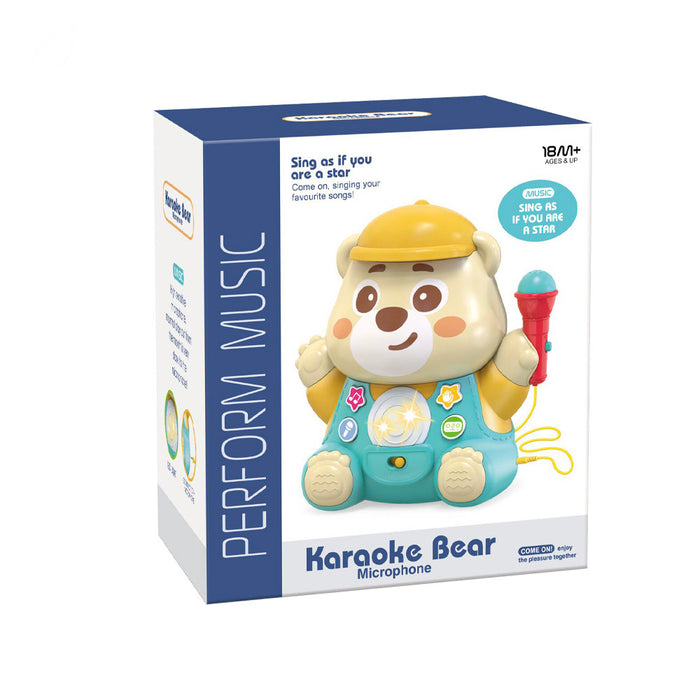 Little Fat Hugs Karaoke Bear Microphone Toy