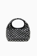 Loeffler Randall Kenzie Mini Black Bucket Clutch