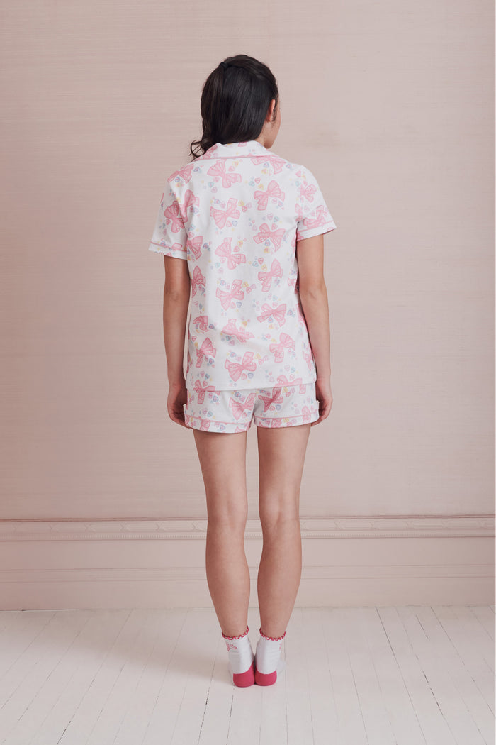 LoveShackFancy x Roller Rabbit Doily Beux Women's Polo Pajama Set