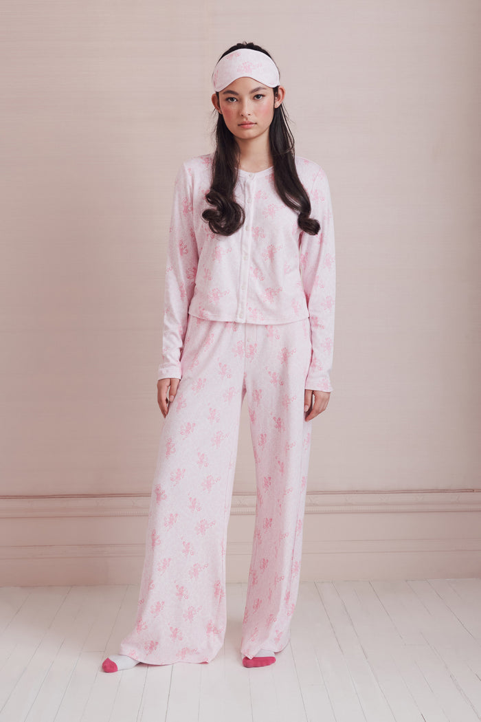LoveShackFancy x Roller Rabbit Hearts Nessa Cardigan