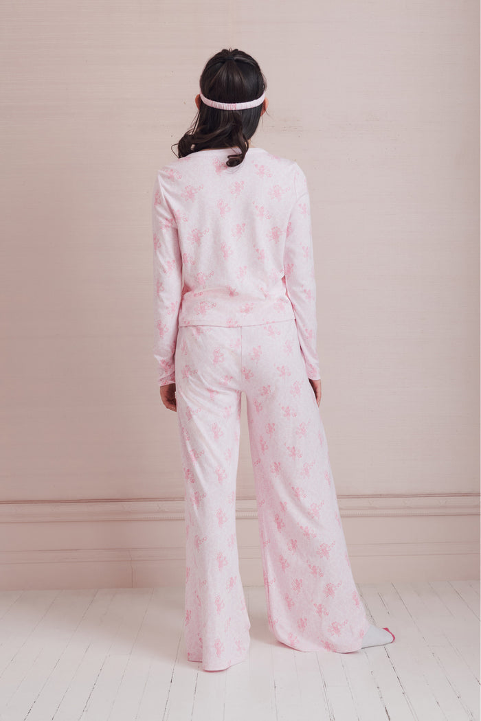 LoveShackFancy x Roller Rabbit Hearts Nessa Cardigan