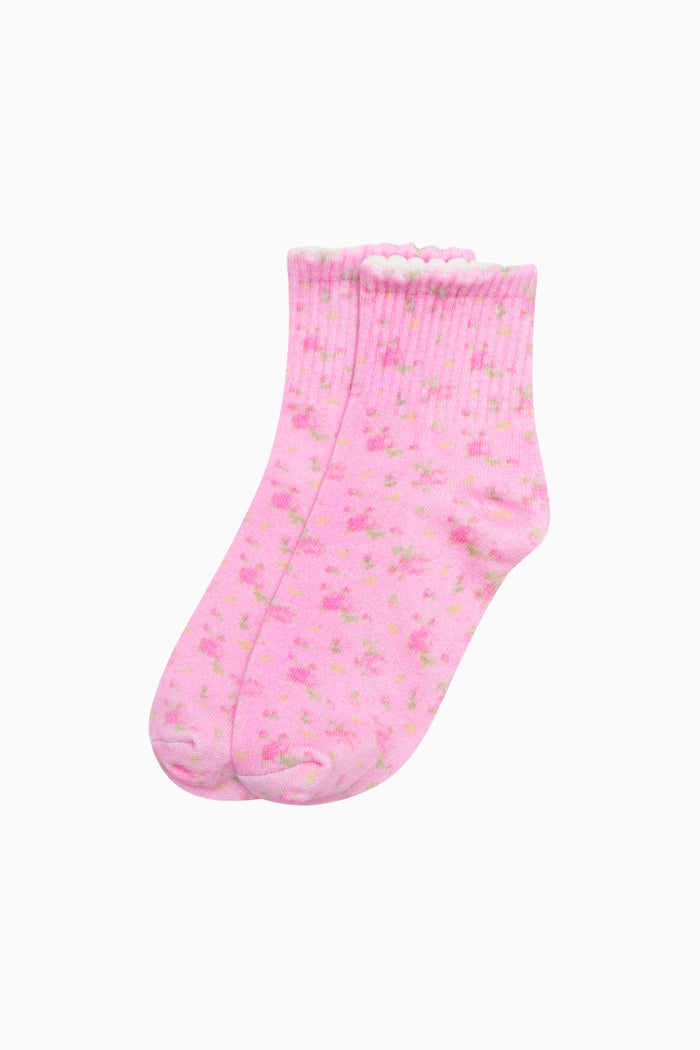 Lowell Fragrance Print Socks - IBIZA SUNSET