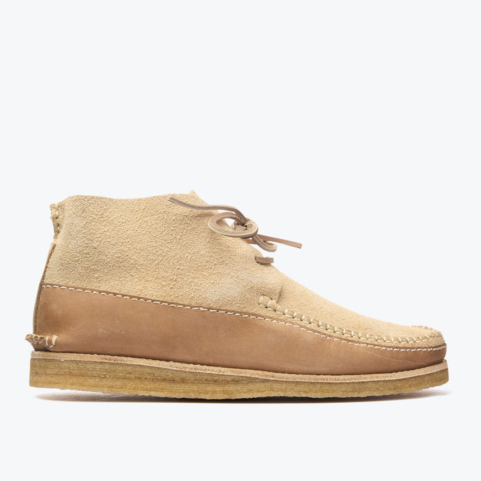LUCAS MOC CREPE BOOT - SAND