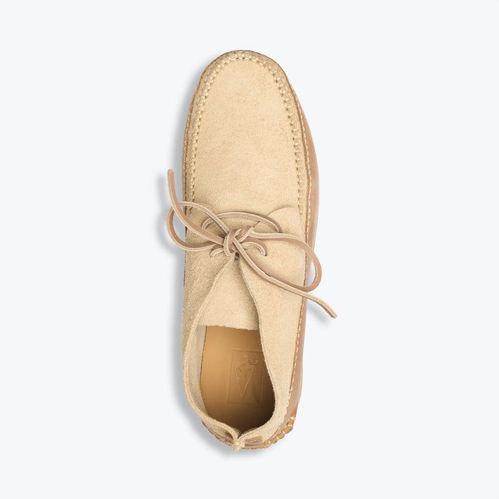 LUCAS MOC CREPE BOOT - SAND