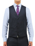 Luke 101 Navy Australian Merino Wool Waistcoat