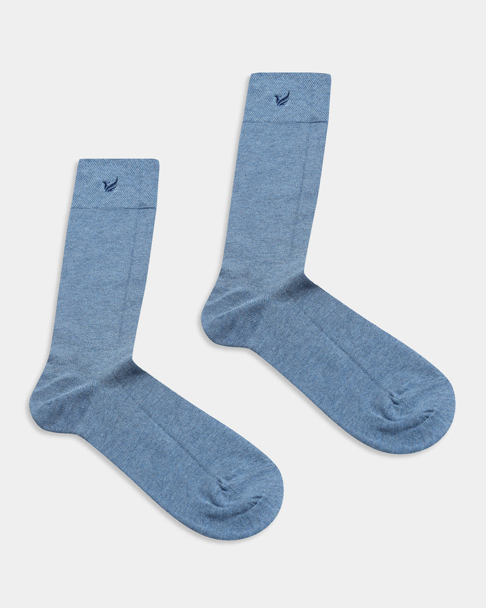 Mercerised Cotton Crew Length Socks Pack of 3 - Apto