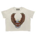 Merlin - Flying Eagle Tee - White - Clique Apparel