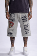 Merlin - Rolling Chethah Shorts - Grey - Clique Apparel